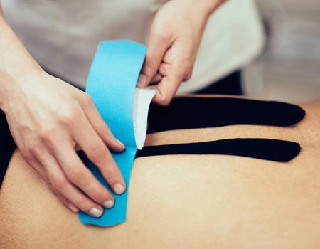 Chiropractic Baltimore MD Kinesio Taping